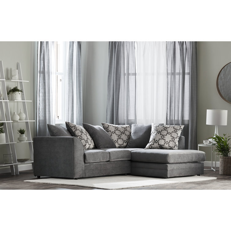 Wayfair grey outlet corner sofa